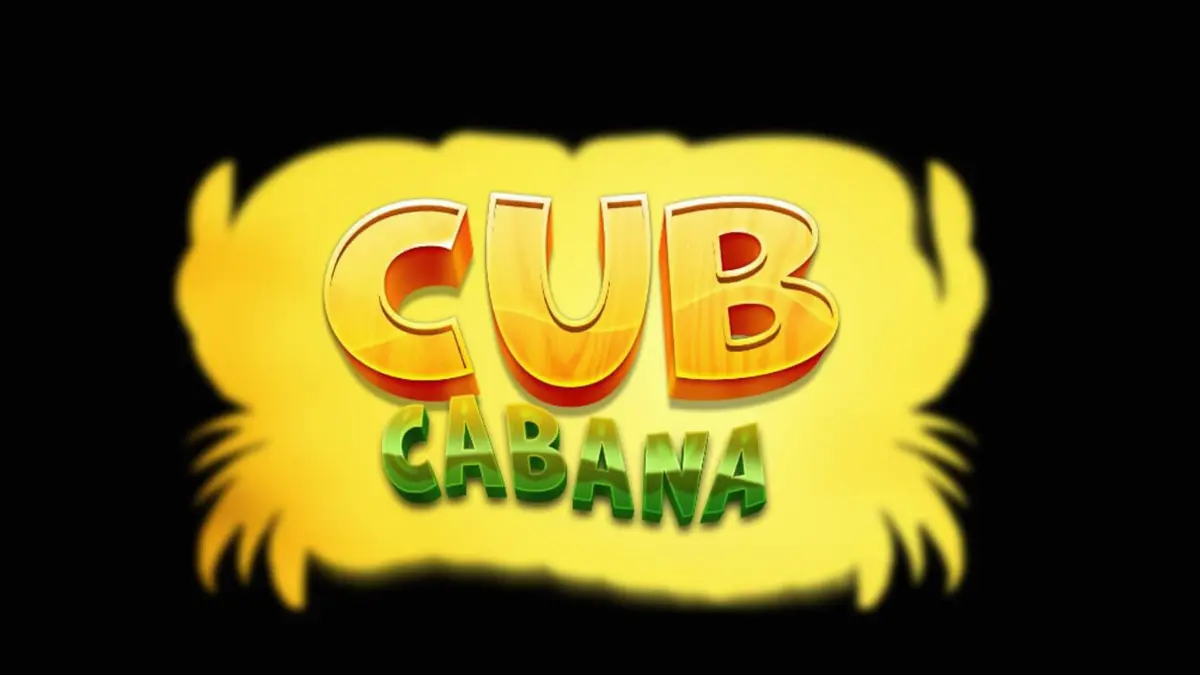 Tampilan visual slot Cub Cabana dengan tema pesta tropis